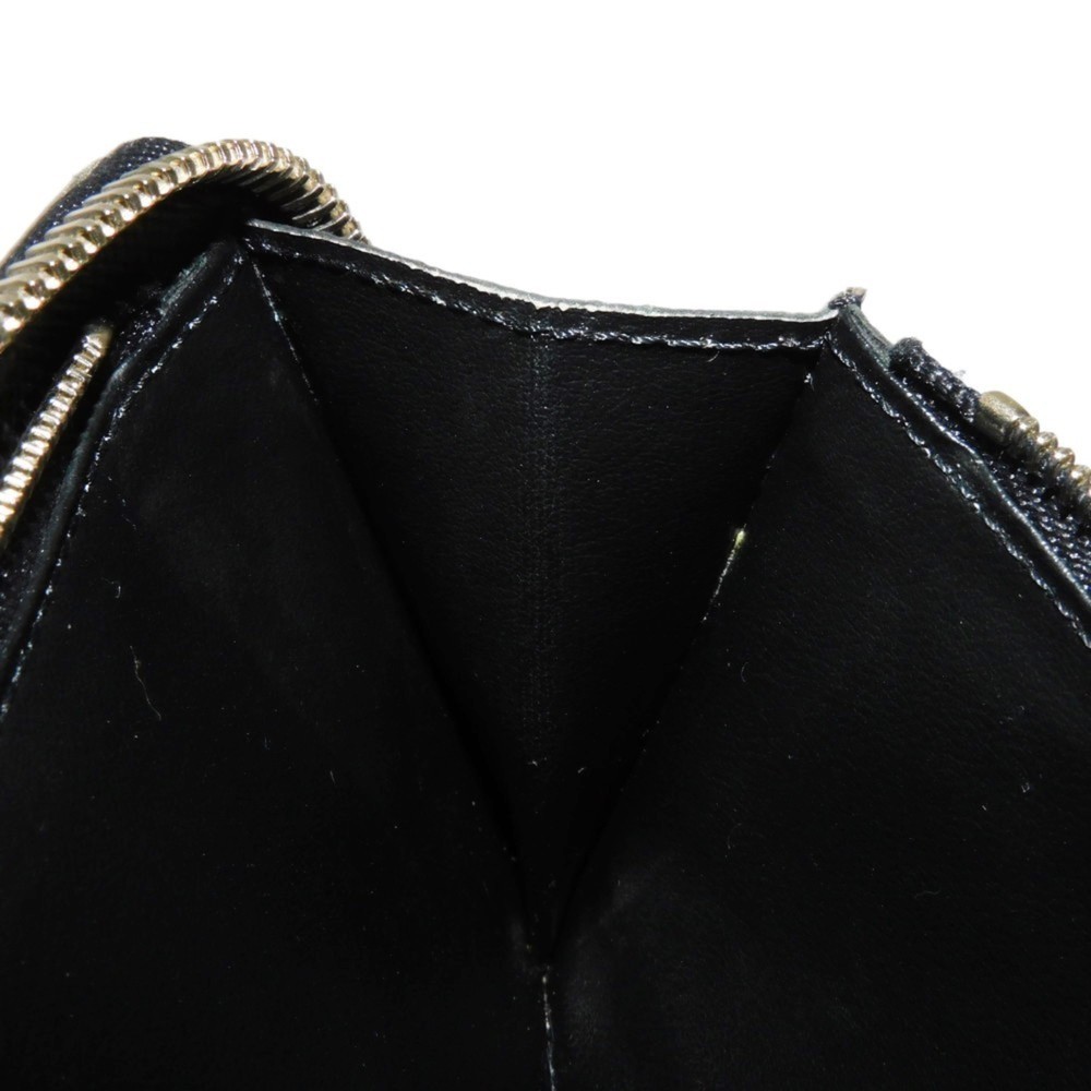 LOUIS VUITTON Long Wallet Zippy Vertical LV Logo Black New Round Zipper Taiga... - Picture 11 of 16